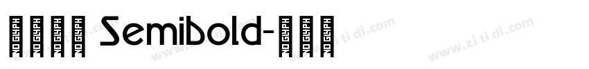 微软雅黑 Semibold字体转换